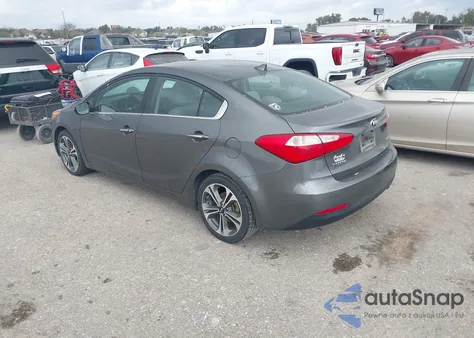 2014 Kia Forte Ex z USA, uszkodzony, nr VIN KNAFZ4A83E5103139